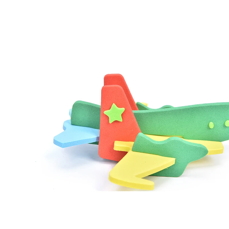 Saizhi 1 шт. 3D пазл самолет бумага мерной миниатюрной картонной модели собраны