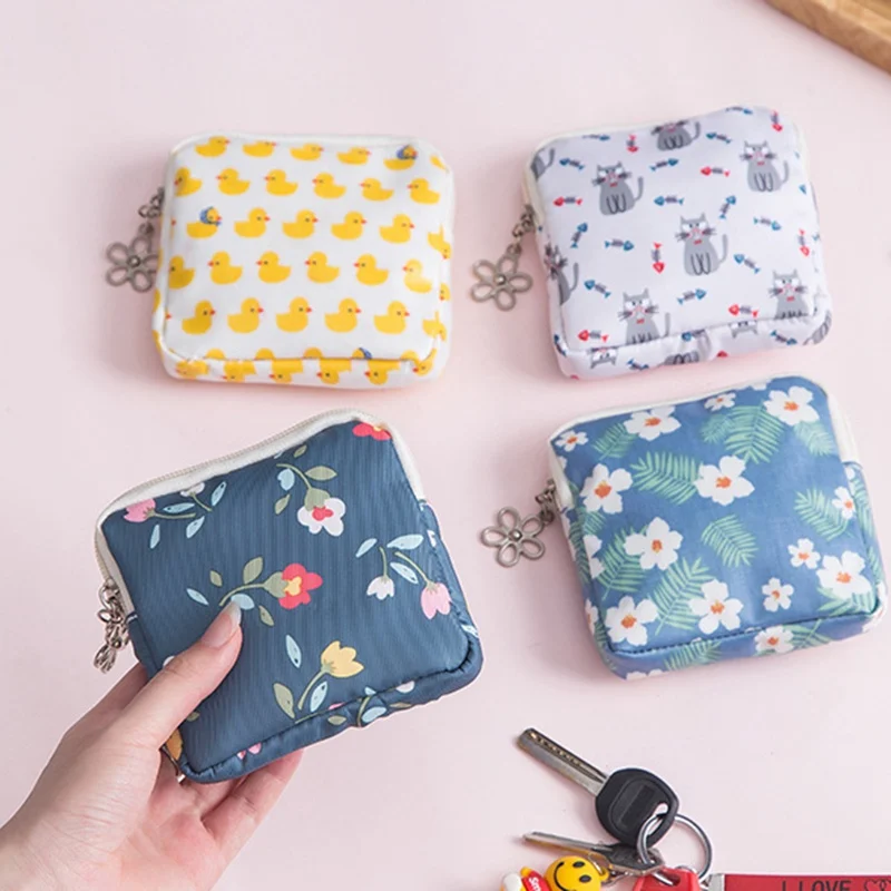 Милый кошелек для монет на молнии сумка хранения мини Портативная карт гарнитура