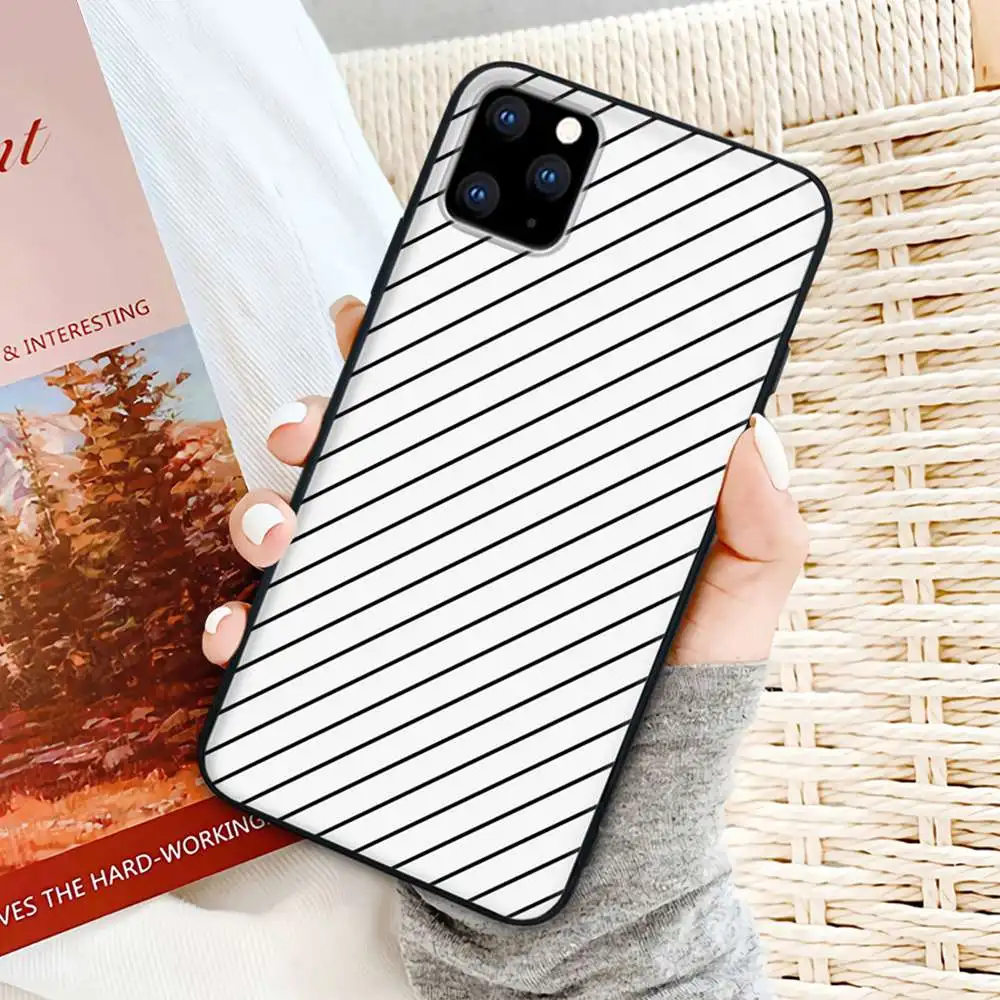 Trend Black And White Grid Mobile Telephone Cover For Huawei Honor 20 10 9 Lite 7A 9X 8x 8 S 20s 30 PRO PLAY Case | Мобильные