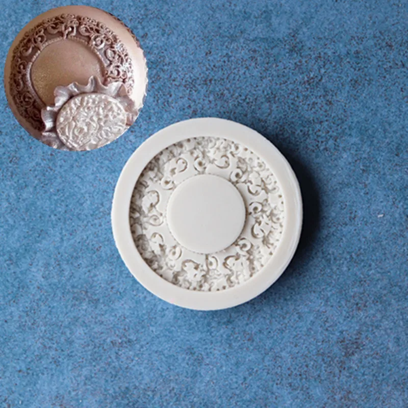 

Cupcake Pattern Silicone Mold For Fondant Chocolate Epoxy Sugarcraft Mould Pastry Cupcake Decorating Kitchen Accessories