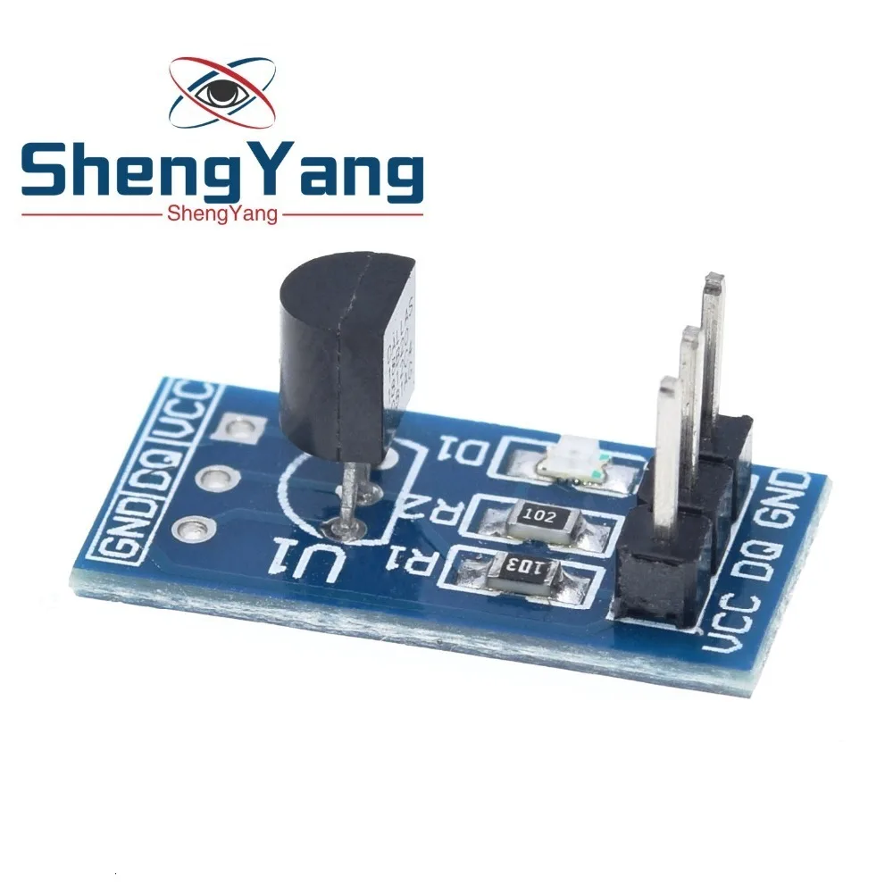 ShengYang 1 шт. DS18B20 модуль датчика измерения температуры для arduino