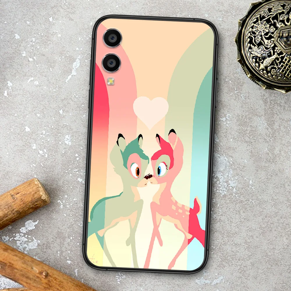 

Lovely Bambis Phone Case For Huawei Honor 6A 7A 7C 8 8A 8X 9 9X 10 10i 20 Lite Pro Play black Etui Painting Waterproof Soft