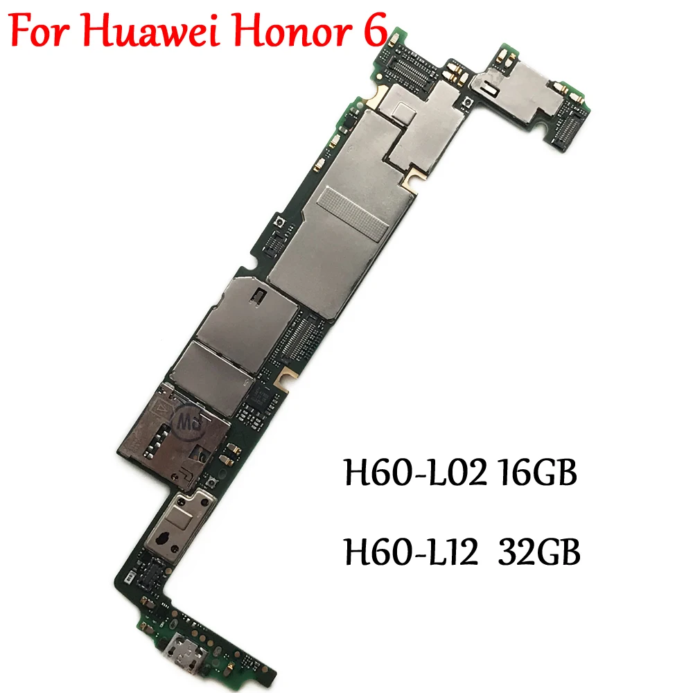 Тестирование работы оригинальная разблокированная материнская плата для Huawei Honor