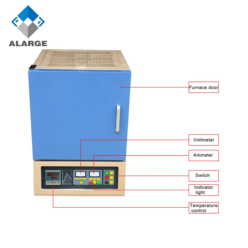 Коробка Тип Нержавеющая сталь печь для светлого отжига |
