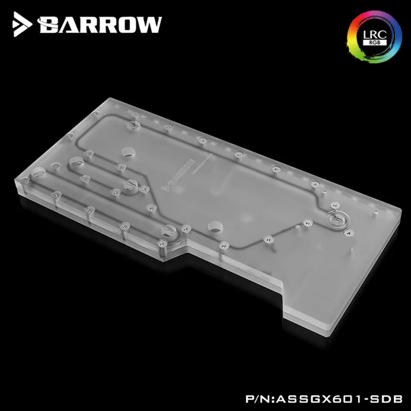 Карта водного пути barrow для Asus Rog Strix Helios GX601 блока Intel CPU и однократного/двойного