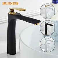 High End Luxury Bathroom Basin Faucet Mixer Different Height for Differet Kind of Basin Hot and Cold Brass Bathroom  Sink Mixer