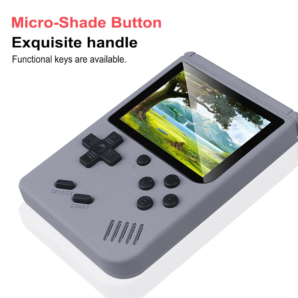 Портативная мини-консоль для игр 500 в 1 портативные игровые приставки стиле ретро