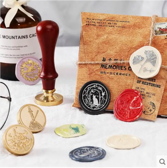 Воспламенная краска уплотнение звезды Кита Кошки Путешествия ins Sen воск для