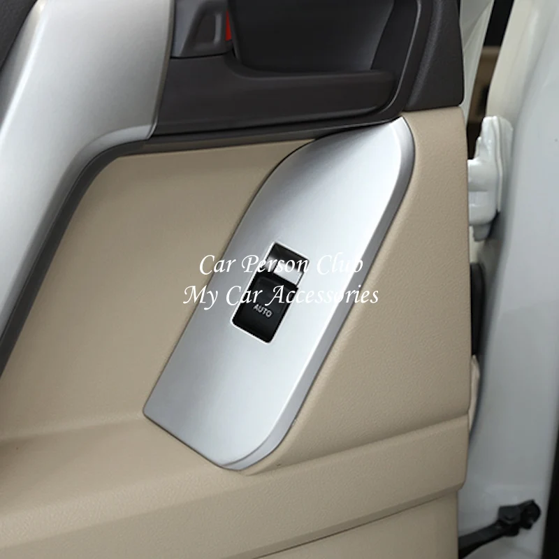 Для Toyota Land Cruiser Prado 150 2010- двери, окна, стекло, подъемный переключатель, крышка, интерьер, подлокотник, панель, отделка, АБС-пластик, автомобильные аксессуары