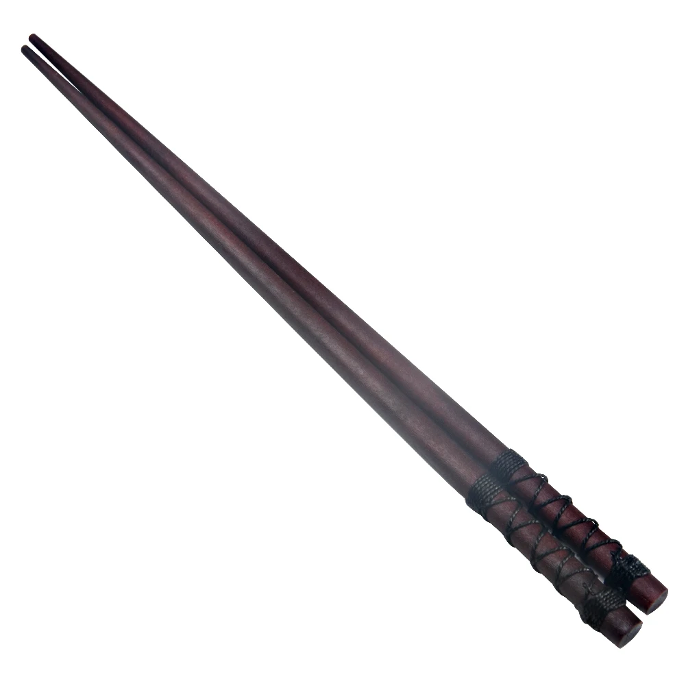 C Натуральный каштан дерево Chopsticks провод натуральные деревянные палочки для еды Прямая Модные прочные палочки для еды ручной работы#20 - Цвет: C