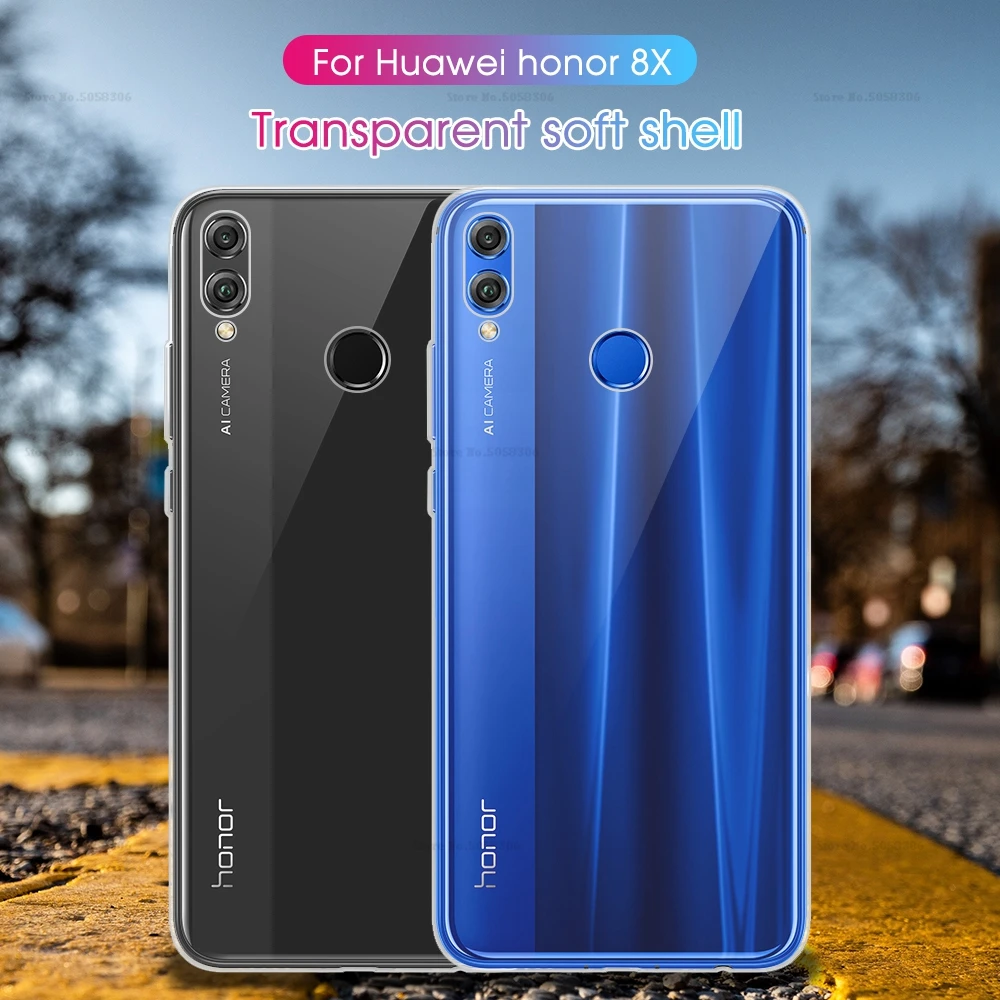 Чехол из ТПУ для Honor 8X мягкий силиконовый чехол Huawei P30 P20 Lite Mate 20 10 Pro 10i | Мобильные