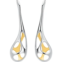 sa silverage 2019 925 sterling silver stud earrings strange olive female fashion simple earrings design jewelry for women