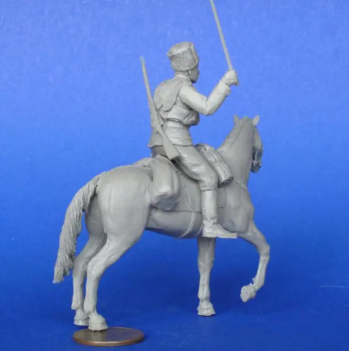 Полимерная модель 1/35 строительный комплект фигурка катание на солдате | Игрушки