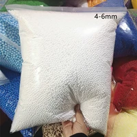 250g white foam balls bag filler bed sleeping pillow bean bags chair sofa beds filler styrofoam ball 2 3 5mm4 6mm6 8mm
