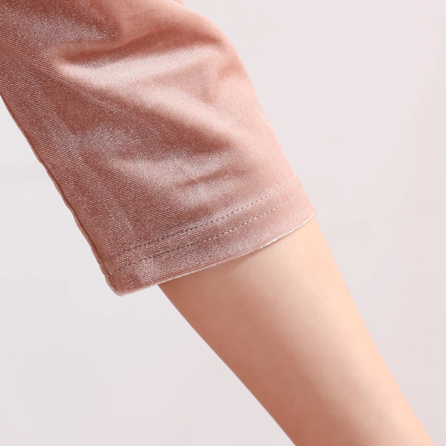 Модное Элегантное бархатное вечернее платье с v образным вырезом и длинным