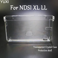 yuxi transparent crystal case hard clear cover shell for ndsi xl ll console anti scratch anti dust protective case