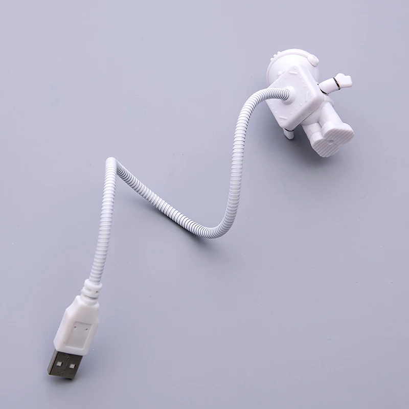 

Flexible USB White Astronaut Tube Portable LED Night Light DC 5V Bulb for Computer Laptop PC Notebook Reading Home Decoration