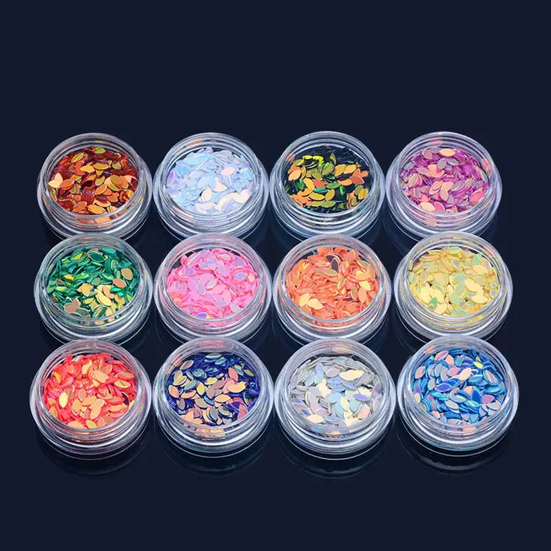 BearPaw 1 коробка блесток для дизайна ногтей голографический хамелеон блестки