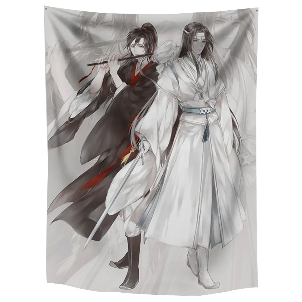 Mo дао ЗУ Shi настенный гобелен Декор гобелены пледы из ткани ковер психоделические