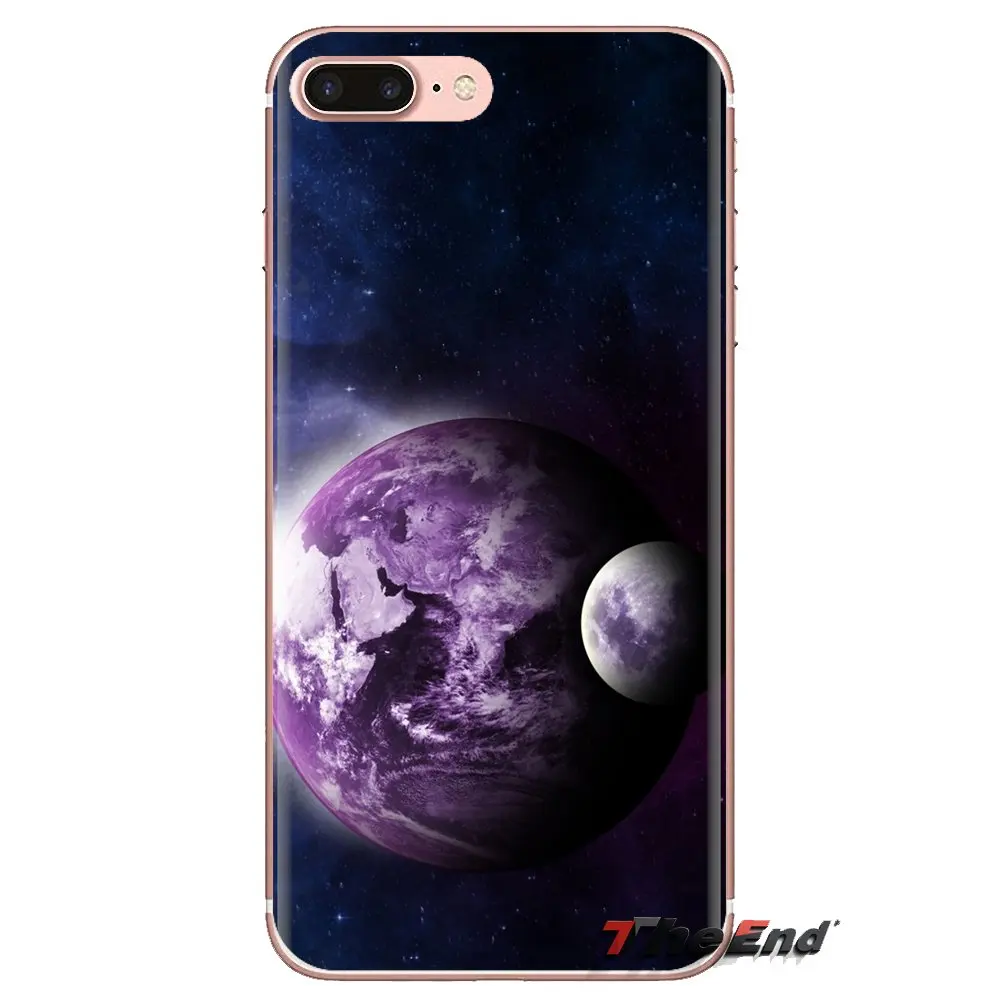 Transparent Soft Shell Covers Space Moon For Huawei P Smart Y6 P8 P9 P10 Plus Nova P20 Lite Pro Mini 2017 SLA-L02 SLA-L22 2i |