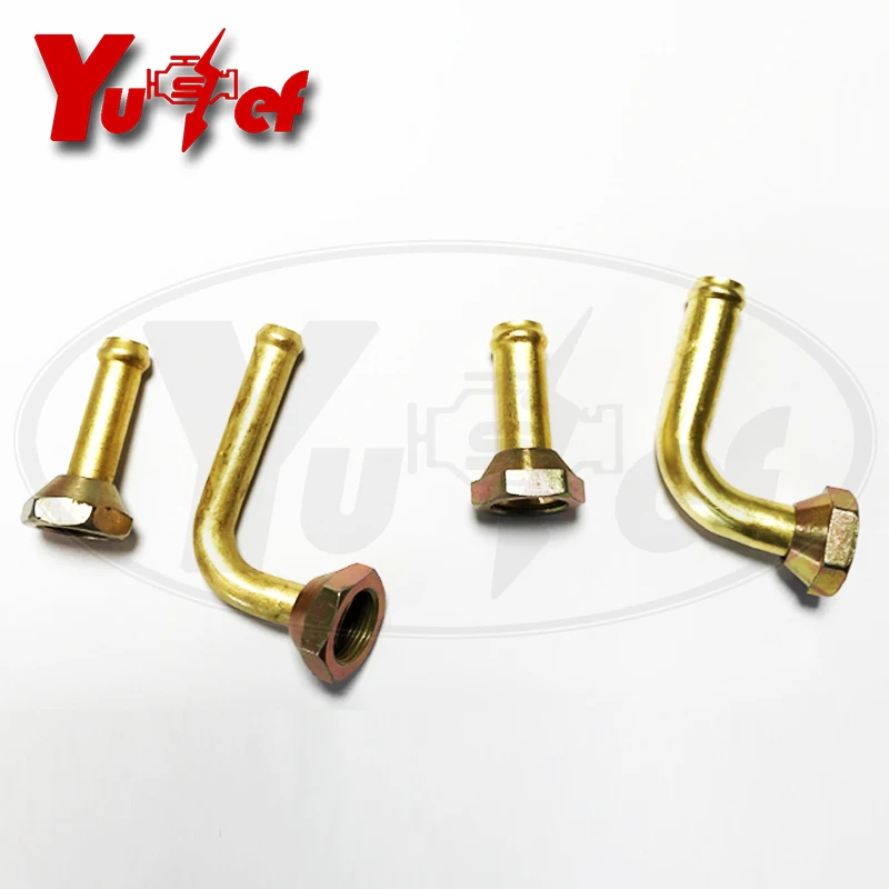 Универсальный 8 мм 10 медный трубопровод охлаждения масла для двигателя радиатор