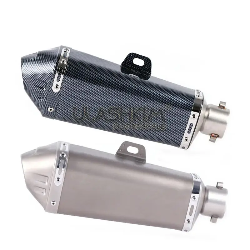 Выхлопная труба глушителя для мотоцикла средняя без шнуровки HONDA CBR400 CB500R CBR500R