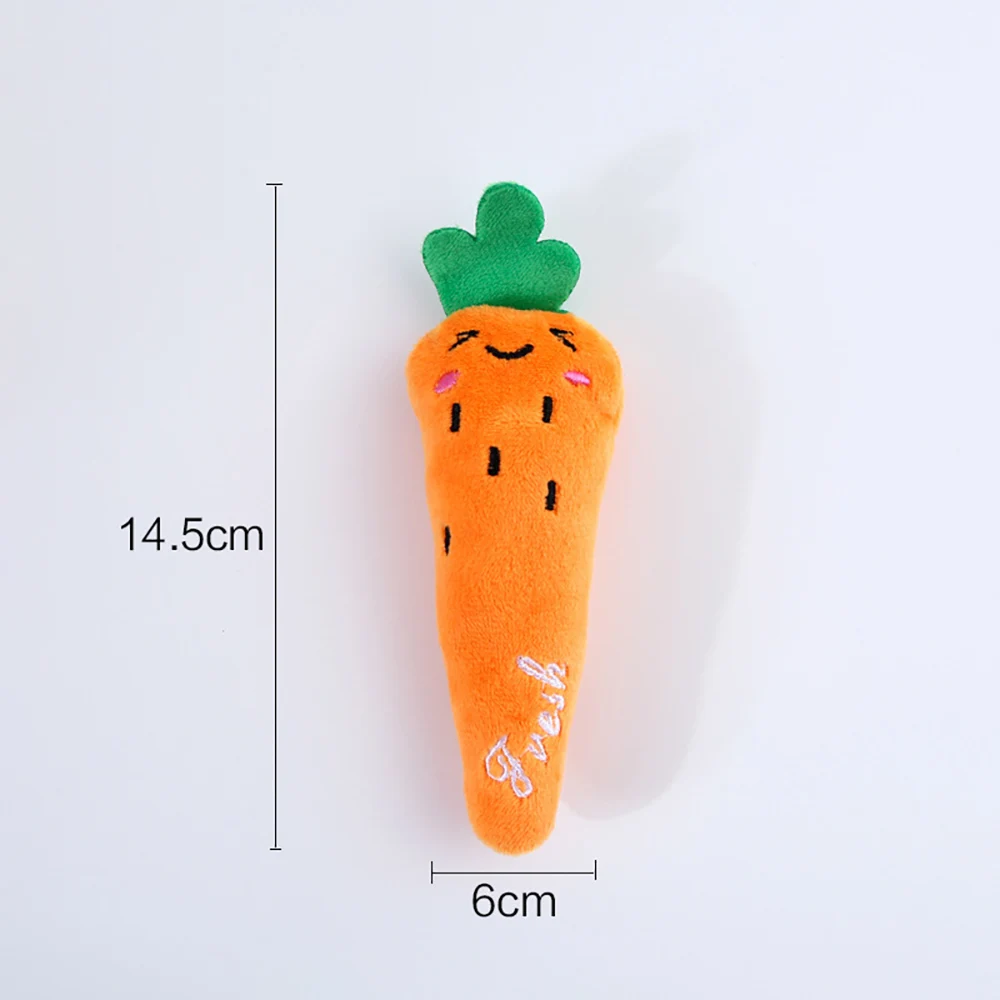 Плюшевый игровой комплекс для кошек фрукты игрушка мята плюшевая игрушечная