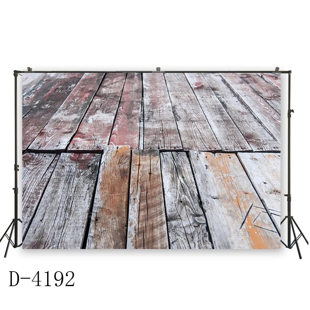 HUAYI винтажный фон для фотосъемки с искусственными деревянными дощатыми дощатами