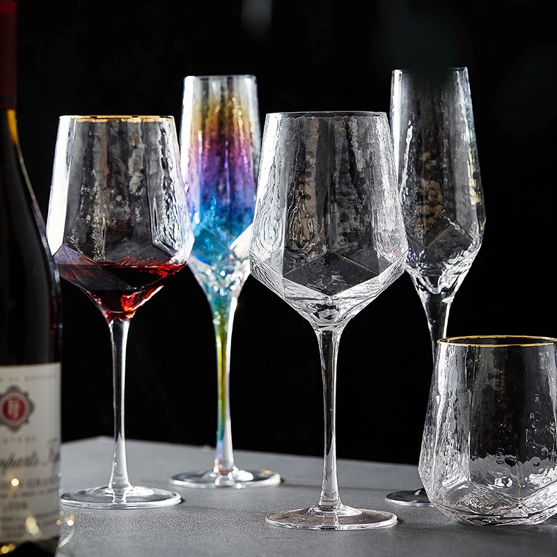 

Красивый бокал для вина, Радужный бокал для вина, бокал для шампанского, креативный красочный бокал из хрустального стекла, бытовая бокал дл...