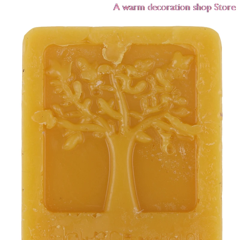 

1 Piece 50g Food Cosmetic Grade Organic Beeswax Filtered Natural Pure Bees Wax Bars For Printing/Tanning Industry