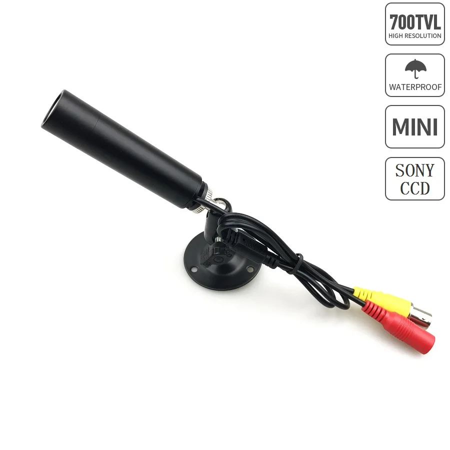 Камера видеонаблюдения SONY Super HAD Effio-E 1/3 H CCD 700TVL Mini Bullet Security CVBS аналоговая камера с