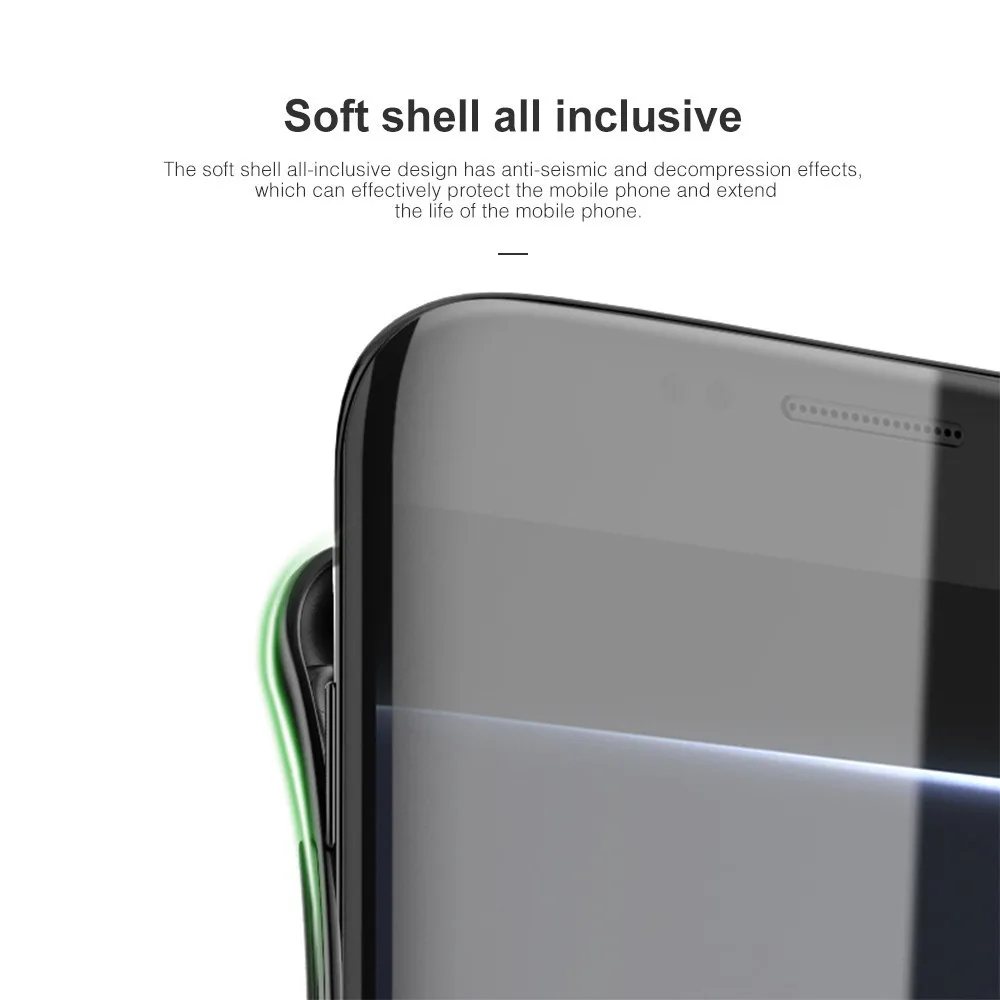 4700 мАч Новый чехол для Galaxy S7 Slim зарядное устройство телефона мягкий силиконовый