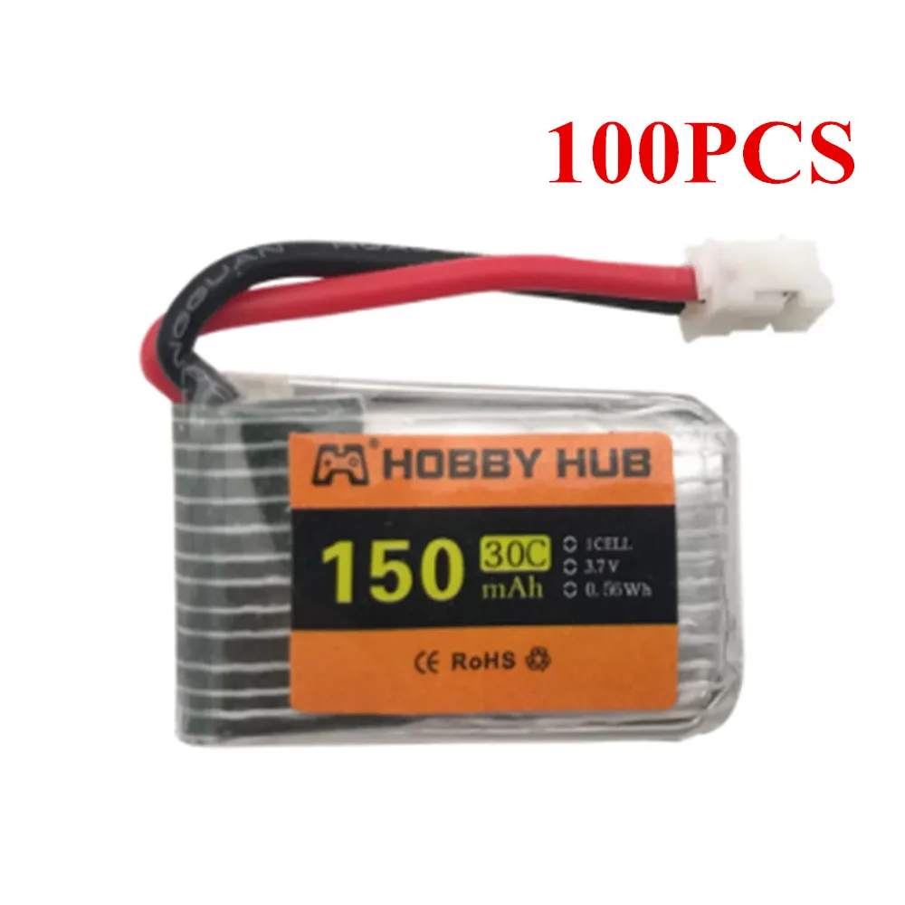 H36 3 7 v 150 мА/ч 30C LIPO Батарея для Eachine E010 E010C E011 E013 F36 NH010 Квадрокоптер с дистанционным