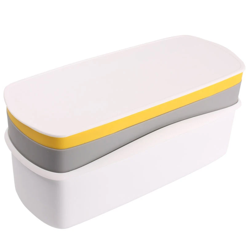 

Portable Lunch Box PP Double Layer Container Large-Capacity Fresh-keeping Box for Outdoor Camping Picnic GRSA889