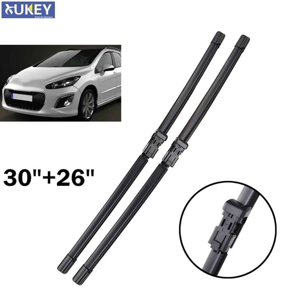 Xukey лобовое стекло стеклоочистителей набор для Peugeot 308 308SW 308CC 408 MK1 2010 2011 2012 2013|windscreen