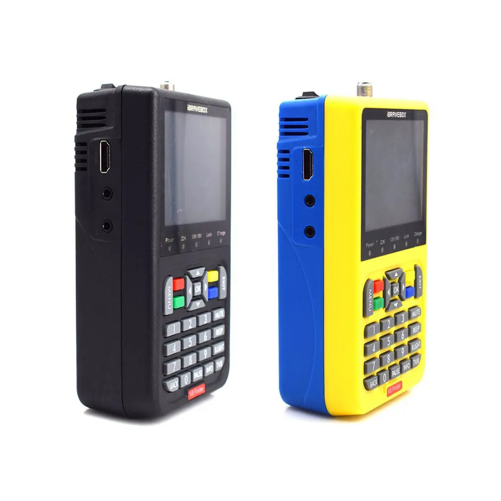 

Freesat Satfinder DVB-S2 / S FTA Digital Satellite Finder MPEG-2 V8 Finder DVB Compatible LCD Screen Digital Satellite Meter