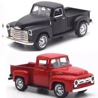 132 scale kids alloy pull back car toy high simulation pickup trucks diecast vehicles miniature car model toys boy gifts ty0485
