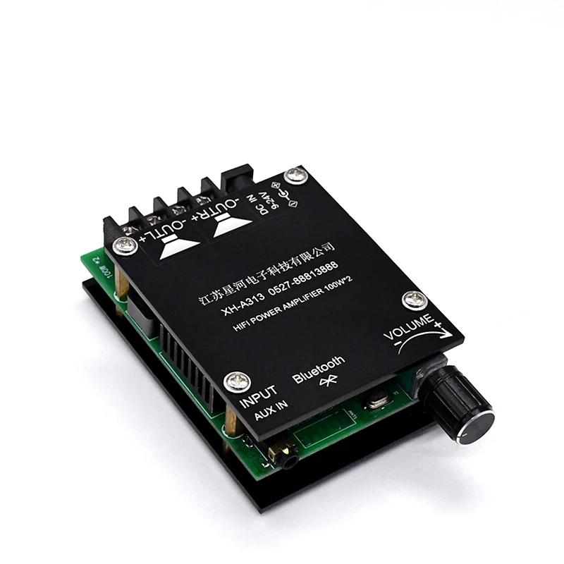 Hi-Fi беспроводной Bluetooth 5 0 цифровой усилитель мощности o плата TPA3116D2 100WX2 стерео AUX |