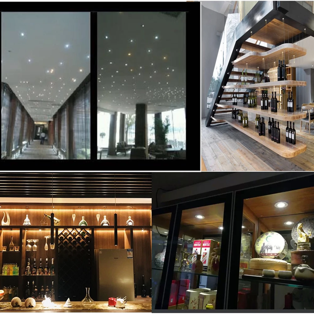 Миниатюрный светодиодный прожектор с дистанционным управлением встраиваемый