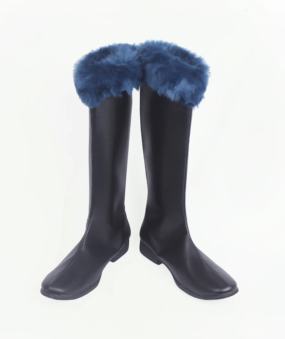 Черные ботинки для косплея Клаус лунетт черные изготовленные на заказ |