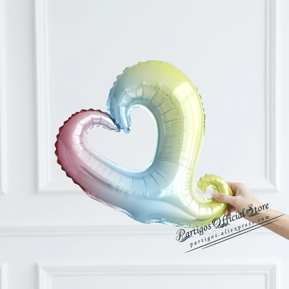 Valentine's Day/Wedding Party Decorations: Red Heart Globos - 18/30/40 inch Giant Hollow Heart Shape Foil Balloons image 4