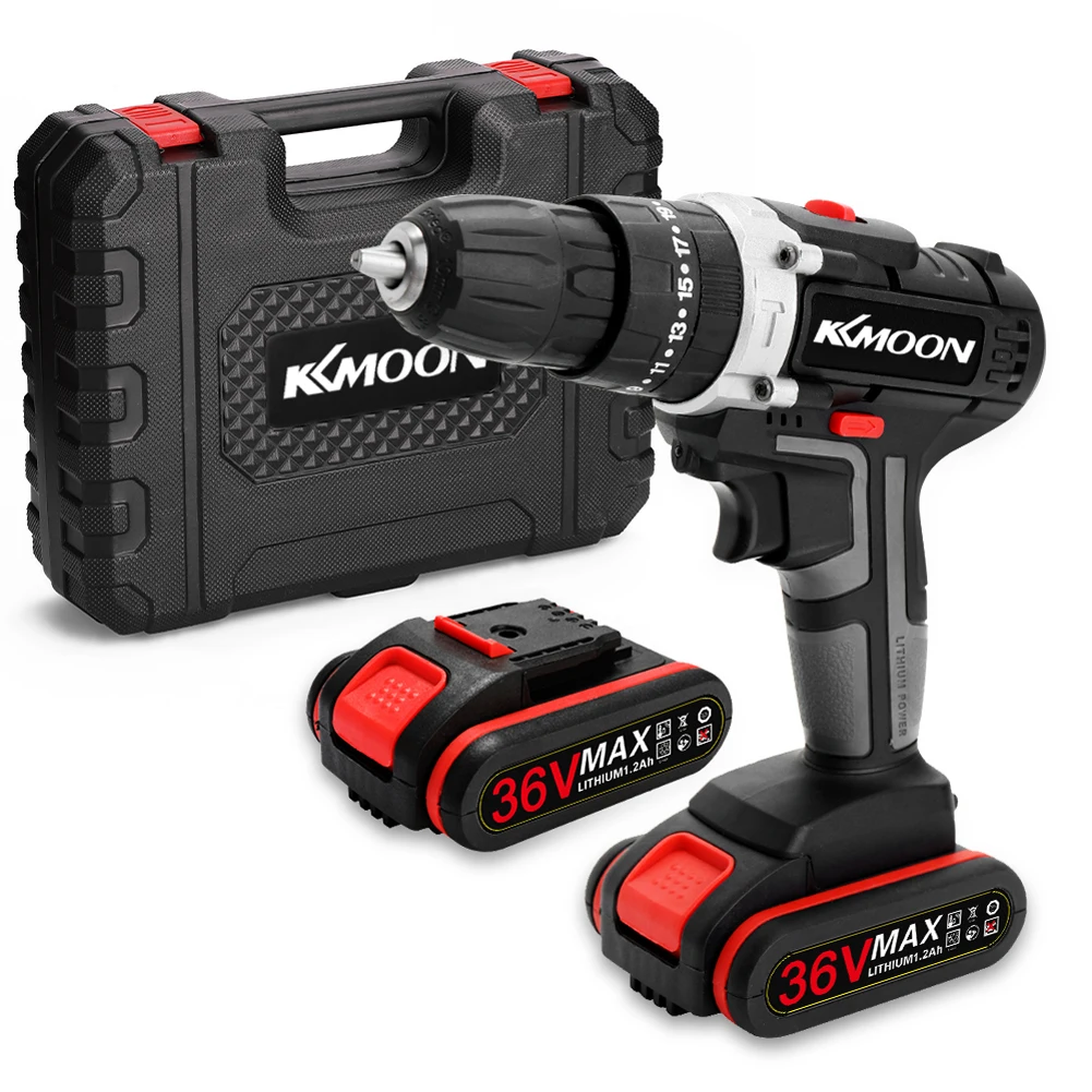 

Impact Electric Cordless Drill Electric Screwdriver High-power Lithium Battery Wireless Rechargeable Drills Brush Power Tool