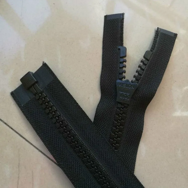 

8pcs/lot Long Ykk Zipper 8# Resin 78cm 30.7 Inch Black Coat Jacket Sleeping Bag Tailor Sewing Notions