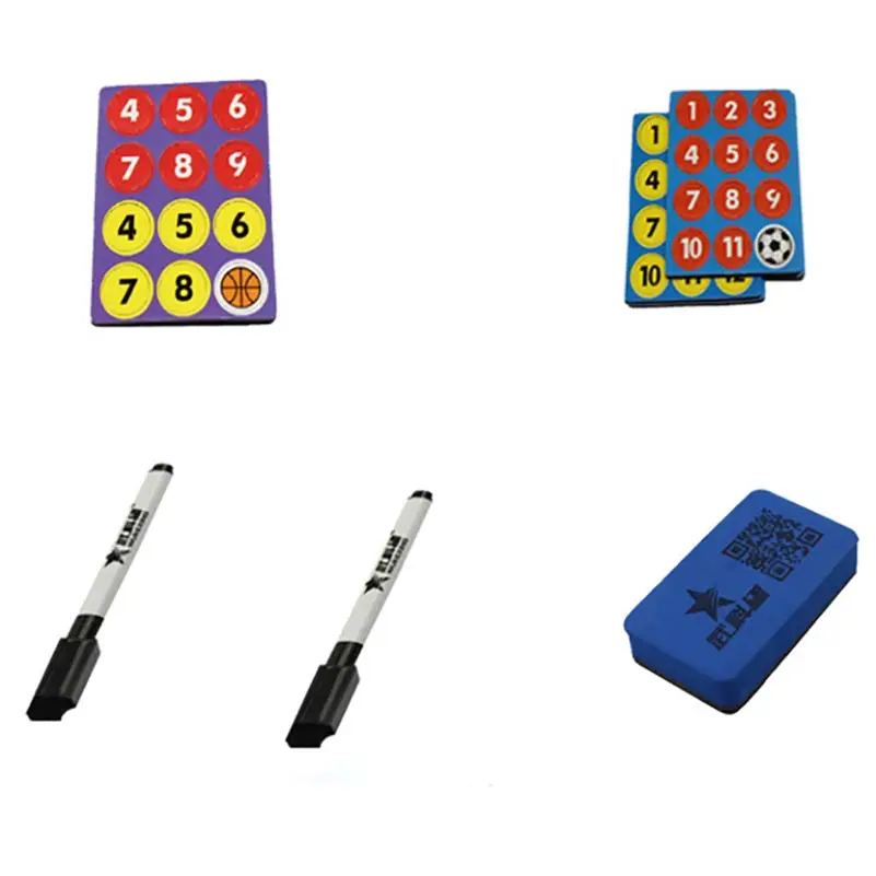 

Magnetic Foldable Badminton Tactical Board Badminton Trainning Assisitant Equipments Football Soccer Ball Tactical Plate