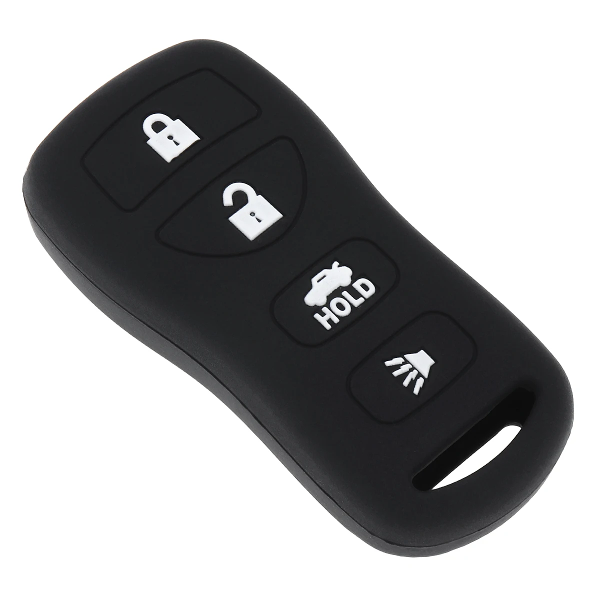 

4 Buttons Silicone Auto Car Key Case Protector Holder Fit for Infiniti EX35 FX45 G35 I35 Q45 QX56 350Z Armada Nissan 2002-2011