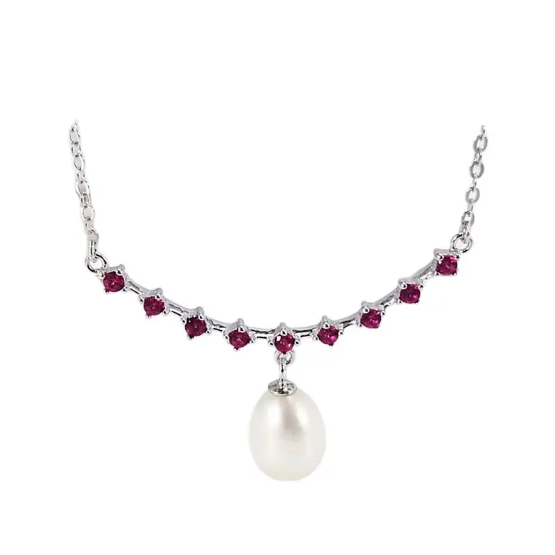 Цепочка с подвеской из серебра 925 пробы 8 мм | Украшения и аксессуары