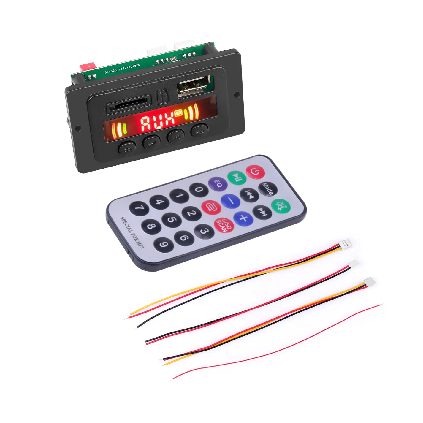 Bluetooth 5 0 12V 18V MP3 плеер декодер доска автомобильный FM радио музыки в формате Lossless