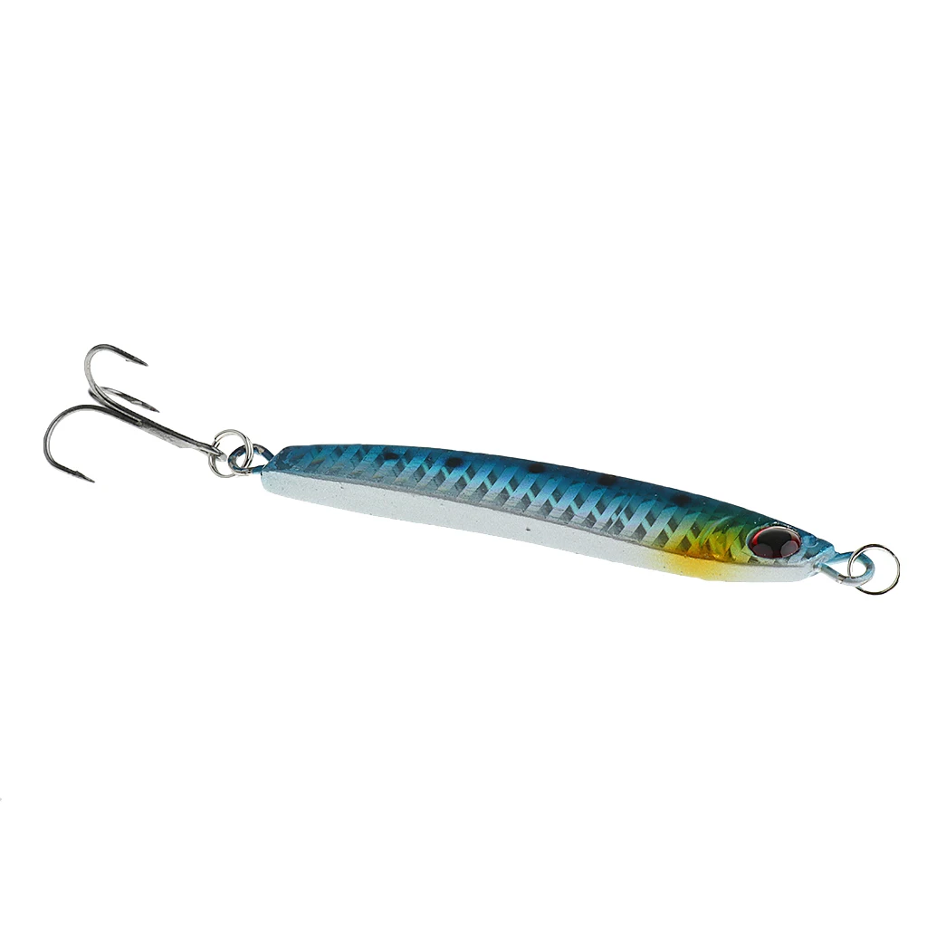 

2Pcs Vivid 3D Eyes Metal Sequins Fishing Fish Lures Jigging Artificial Baits