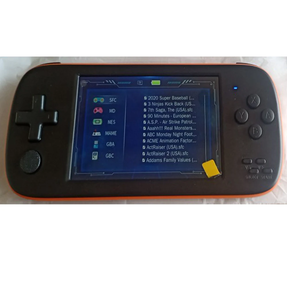 Игровая консоль Powkiddy J6 В Стиле Ретро 4 3 дюйма IPS HD Tela 16 Гб MAME аркадный симулятор FC