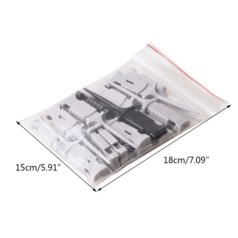 

28GF 18Pcs Safe to Use Mini Test Hook Compatible with Han-tek Oscilloscope